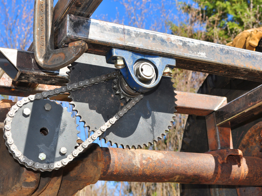YardMule Electric Tractor - electric jack shaft